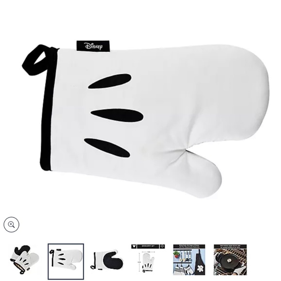 Disney Home Monochrome 2-pc. Mickey Glove Oven Mitt Set - Picture 3 of 7